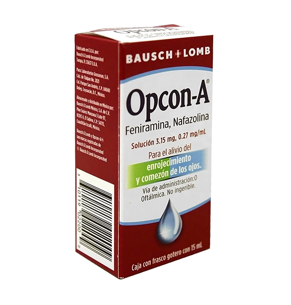 310119022009 1 opcon-a feniramina - nafazolina 0.15 / 0.27 mg solución 15 mililitro