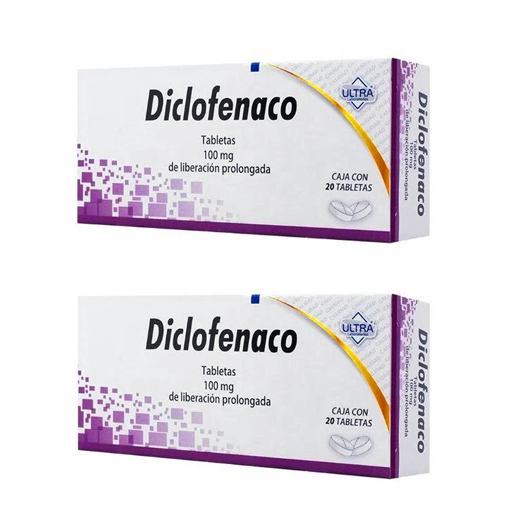 637902502853 1 diclofenaco 100 mg dos cajas con 20 tabs c/u diclofenaco 100 mg tableta 40 tableta(s)