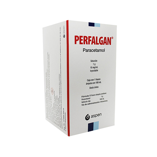 7501041990044 1 perfalgan paracetamol 1 g / 100 ml solución 1 frasco Ámpula