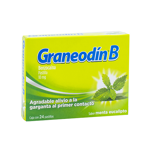 7501058715517 1 graneodinb menta-eucalipto benzocaina 10 mg pastilla 24 pastillas