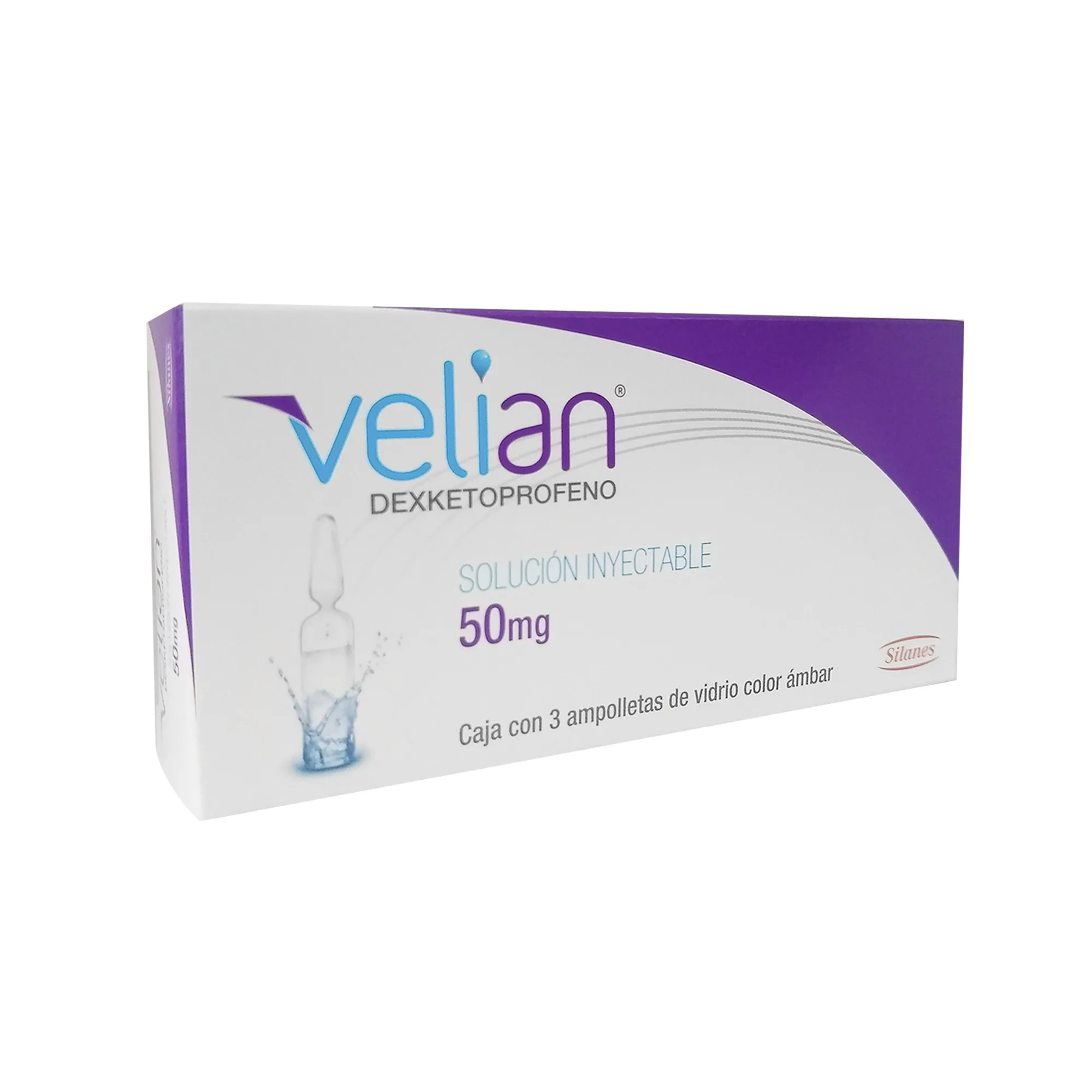 7501101600043 1 velian dexketoprofeno trometamol 50 mg solución 3 ampolleta