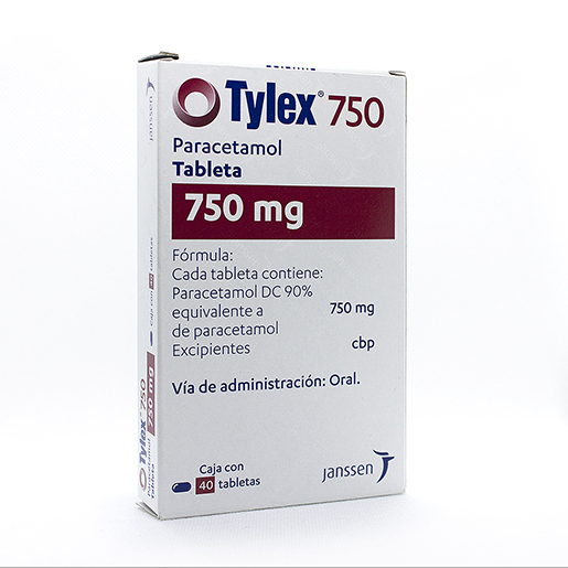 7501109911035 1 tylex paracetamol 750 mg tableta 40 tableta(s)