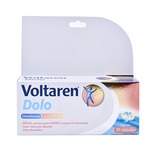 7501124816940 1 voltaren dolo diclofenaco 25 mg cápsula 20 cápsula(s)