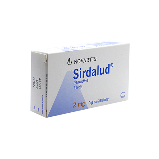 7501124820299 1 sirdalud tizanidina 2 mg tableta 20 cápsula(s)