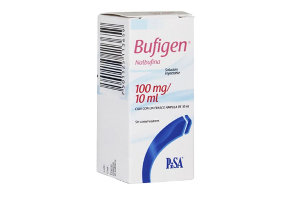 7501125113659 1 bufigen nalbufina 100 mg / 10 ml solución inyectable 1 frasco Ámpula