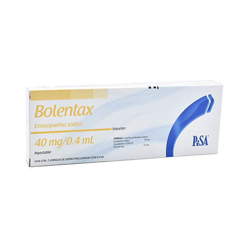 7501125152863 1 bolentax enoxaparina sodica 40 mg / 0.4 ml solución inyectable 2 jeringa