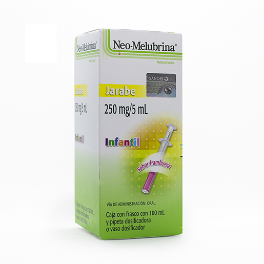 7501165000315 1 neo-melubrina metamizol sodico 250 mg / 5 ml jarabe 100 mililitro