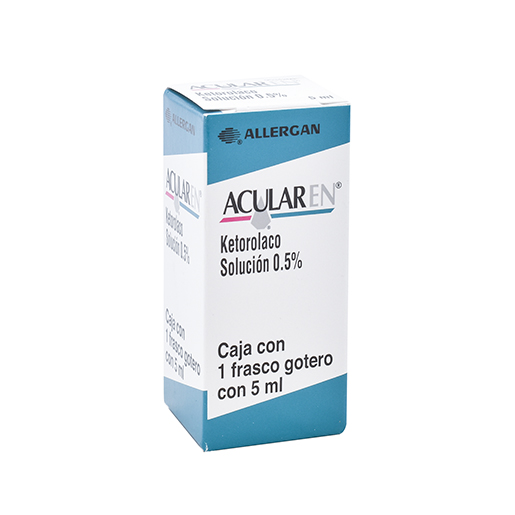 7501201421814 1 acularen ketorolaco 5 mg solución gotas 5 mililitro