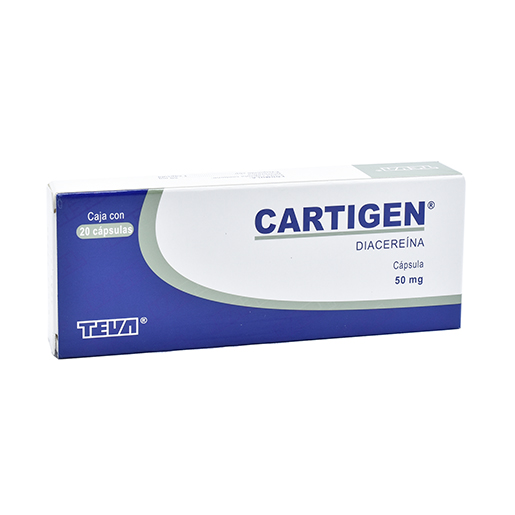 7501250838359 1 cartigen diacereina 50 mg cápsula 20 cápsula(s)