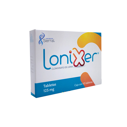 7501258203593 1 lonixer clonixinato de lisina 125 mg tableta 10 tableta(s)