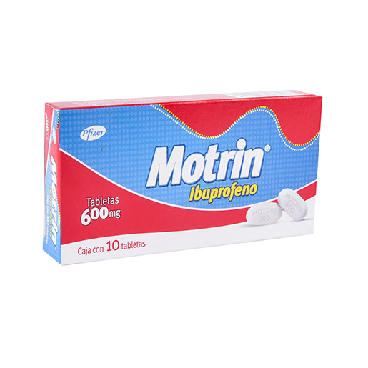 7501287627643 1 motrin ibuprofeno 600 mg tableta 10 tableta(s)