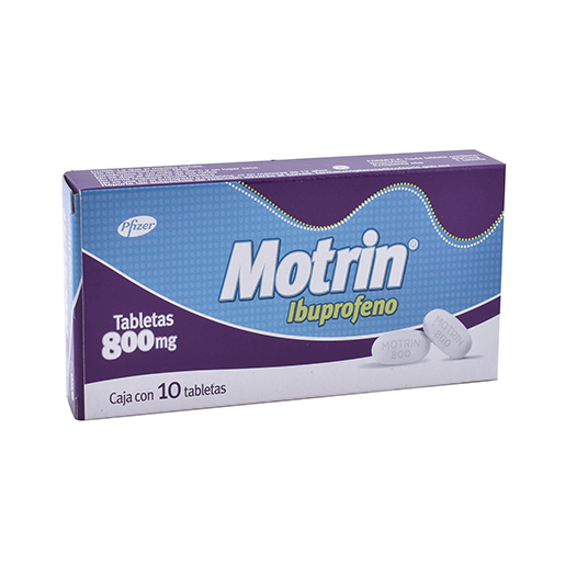 7501287627650 1 motrin ibuprofeno 800 mg tableta 10 tableta(s)