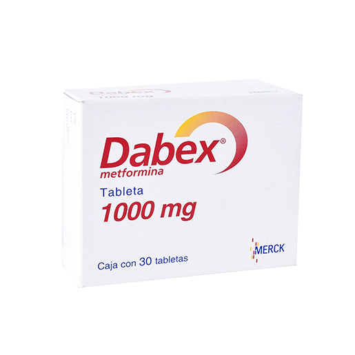 7501298204970 1 dabex metformina 1000 mg tableta 30 tableta(s)
