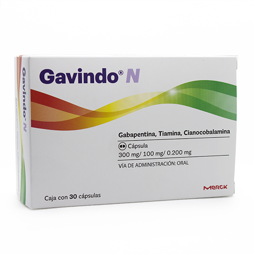 7501298224169 1 gavindo gabapentina - tiamina - cianocobalamina 300/100/0.200 mg cápsula 30 cápsula(s)