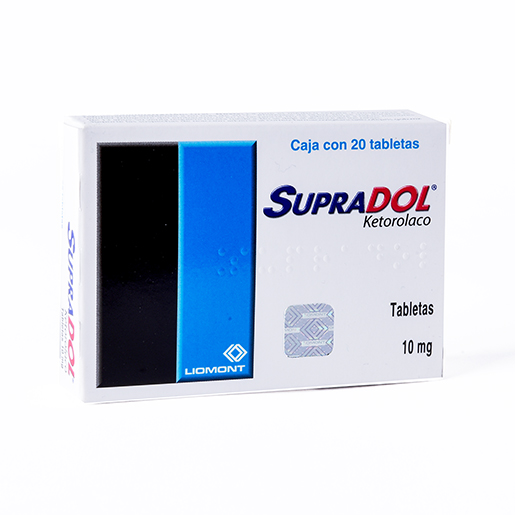 7501299306734 1 supradol ketorolaco 10 mg tableta 20 tableta(s)