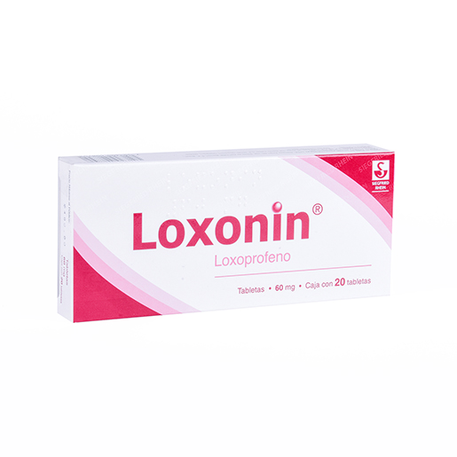 7501300408709 1 loxonin-60 loxoprofeno 60 mg tableta 20 tableta(s)