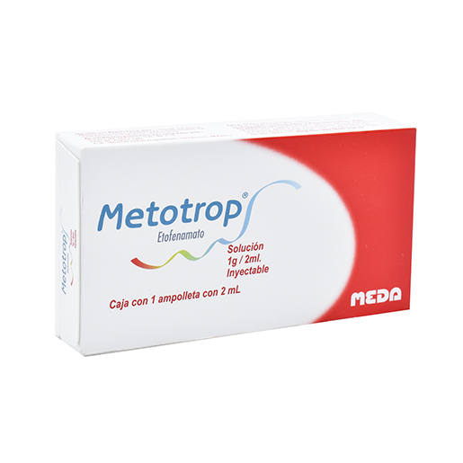 7501303441383 1 metotrop etofenamato 1 g solución 1 ampolleta