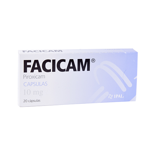 7501314703111 1 facicam piroxicam 10 mg cápsula 20 cápsula(s)