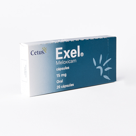 7501314703425 1 exel meloxicam 15 mg cápsula 20 cápsula(s)