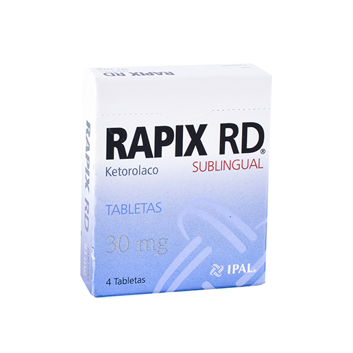 7501314703852 1 rapix ketorolaco 30 mg tableta 4 tableta(s)