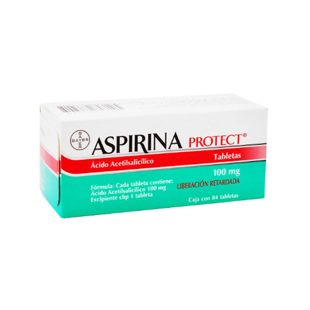 7501318612655 1 aspirina protect acido acetilsalicilico 100 mg tableta  liberación retardada 28 tableta(s)