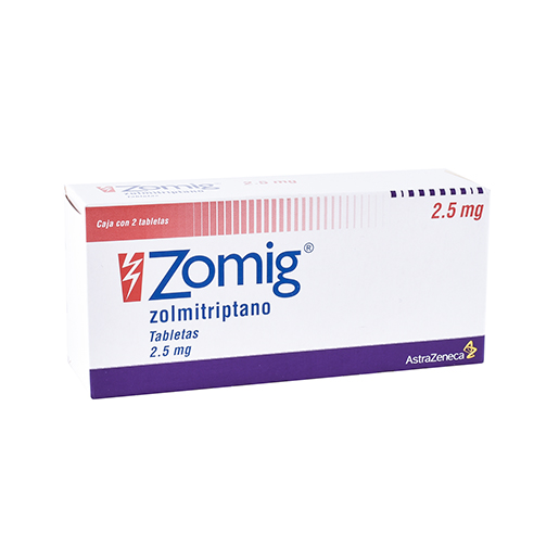 7501324403520 1 zomig zolmitriptano 2.5 mg tableta 2 tableta(s)