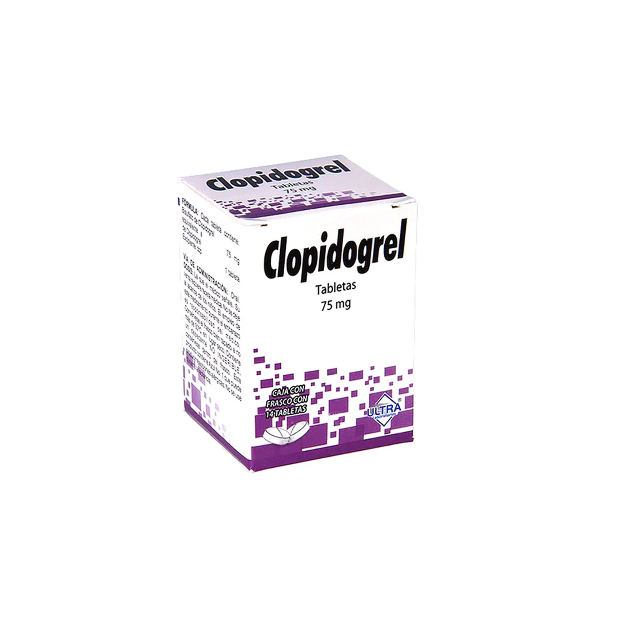 7501342803654 1 clopidogrel clopidogrel 75 mg tableta 14 tableta(s)