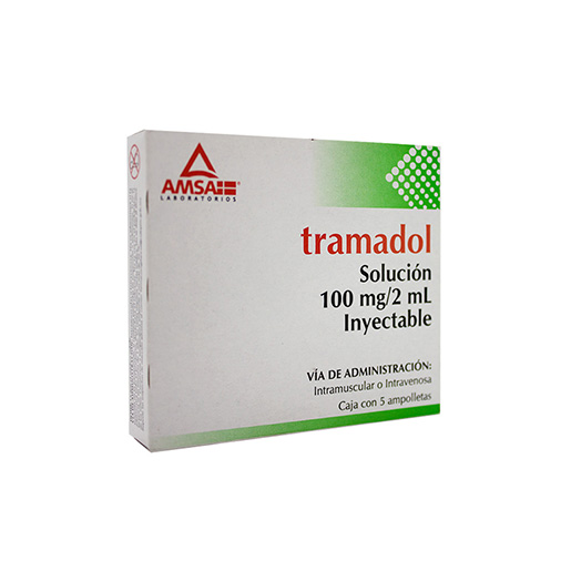 7501349020009 1 tramadol tramadol 100 mg suspensión inyectable 5 ampolleta