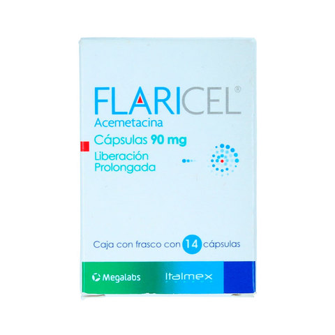 7501390914906 1 flaricel acemetacina 90 mg cápsula 28 cápsula(s)