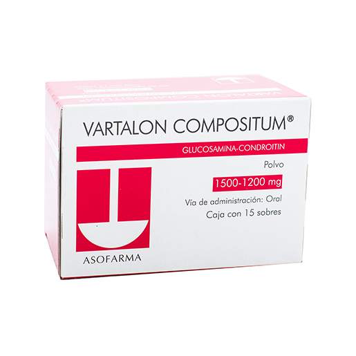 7501871720552 1 vartalon compositum glucosamina - meloxicam 1500 / 1200 mg polvo 15 sobre(s)