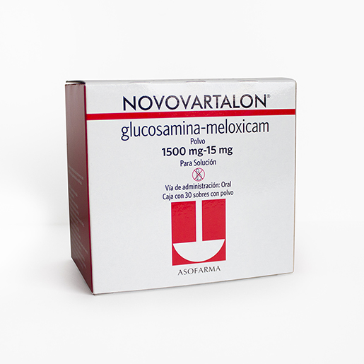 7501871721214 1 novovartalon glucosamina - meloxicam 1500 / 15 mg polvo 30 sobre(s)