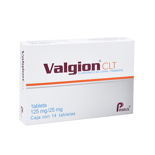 7502003387995 1 valgion clt clonixinato de lisina - tramadol 125 / 25 mg tableta 14 tableta(s)