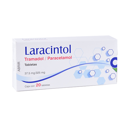 7502004402437 1 laracintol paracetamol - tramadol 325 / 37.5 mg tableta 20 tableta(s)