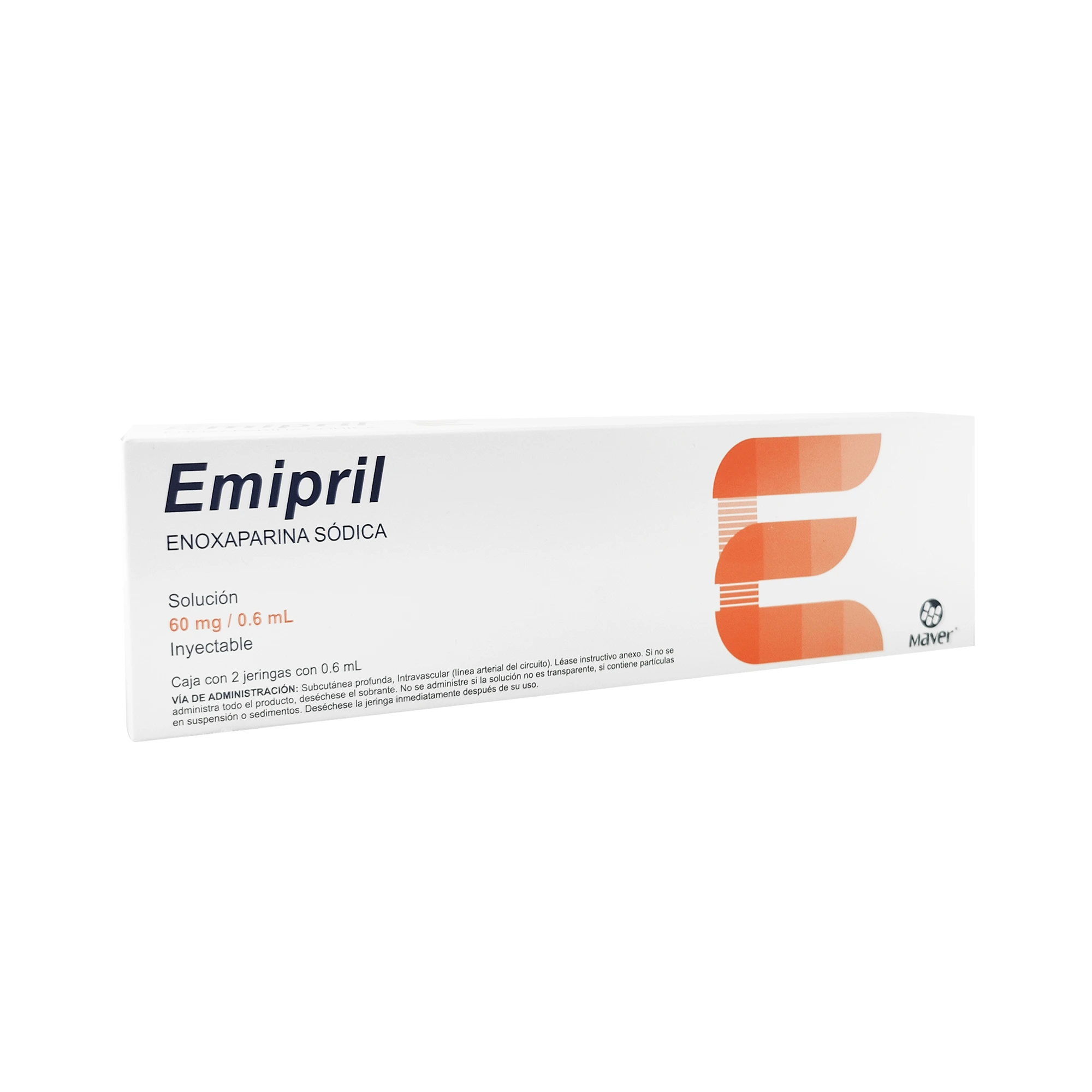 7502009747441 1 emipril enoxaparina sodica 60 mg solución inyectable 2 jeringa