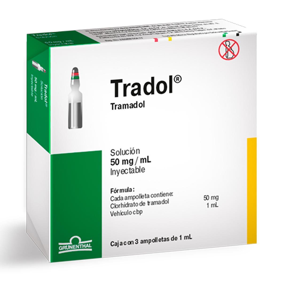 7502209290259 1 tradol tramadol 50 mg suspensión inyectable 3 ampolleta