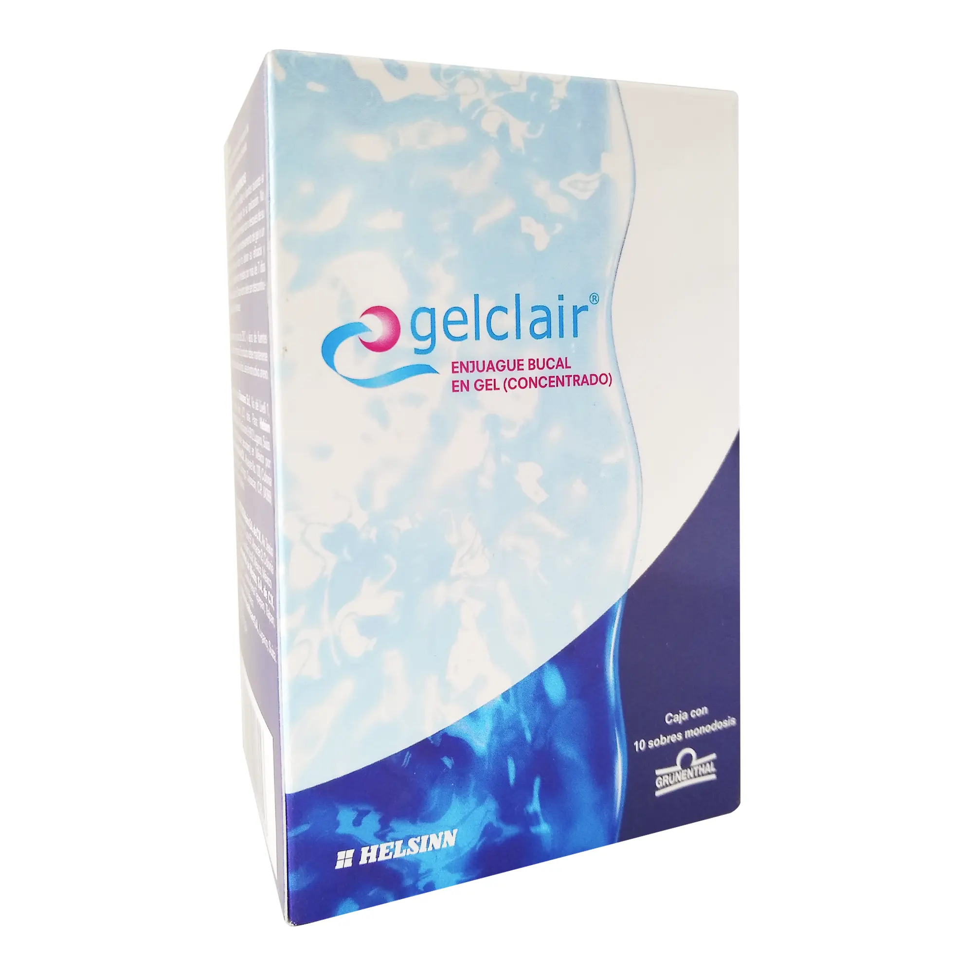 7502209290556 1 gelclair ejuague bucal en gel - solución 10 sobre(s)