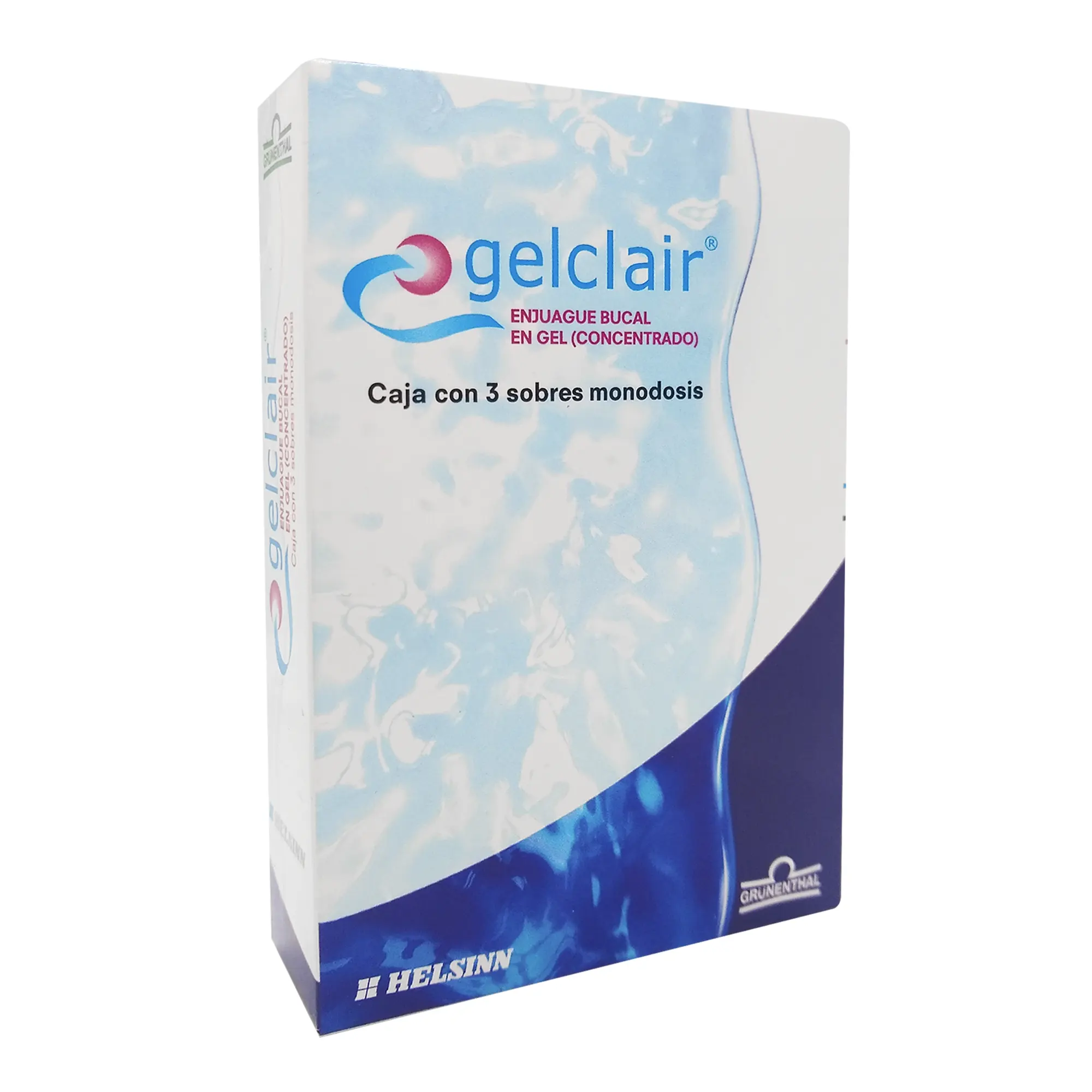 7502209290624 1 gelclair ejuague bucal en gel - solución 3 sobre(s)