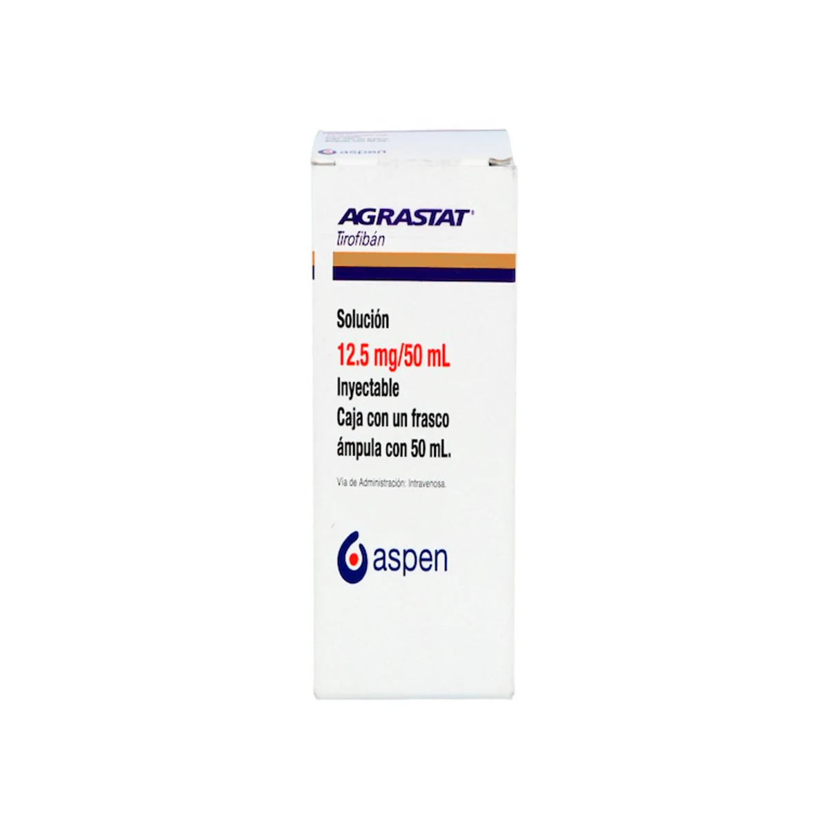 7502209851825 1 agrastat tirofiban 12.5 mg / 50 ml solución inyectable 1 frasco Ámpula