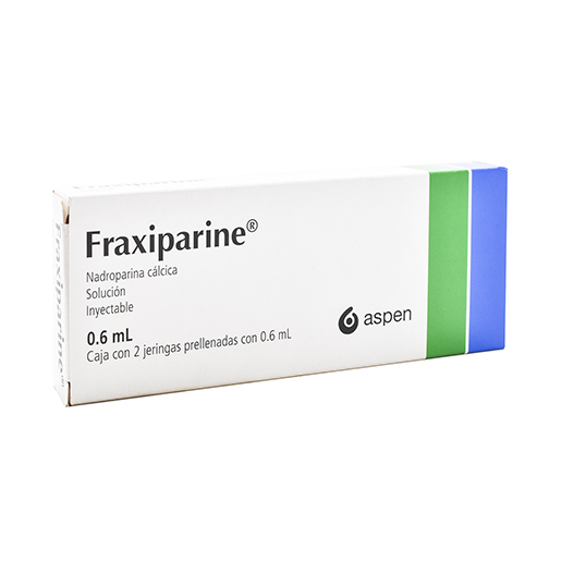 7502209852396 1 fraxiparine nadroparina calcica 0.6 ml solución inyectable 2 jeringa