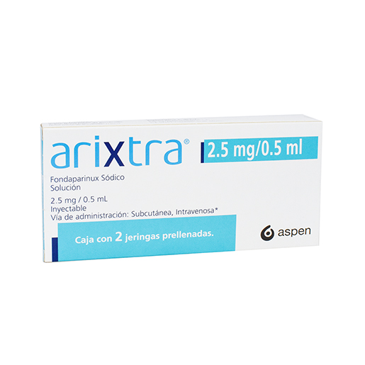 7502209852402 1 arixtra fondaparinux sodico 2.5 mg jeringa prellenada 2 jeringa