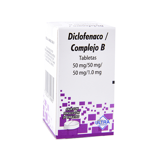 7502216790865 1 diclofenaco / complejo b diclofenaco - complejo b 50 / 50 / 50 / 1 mg tableta 30 tableta(s)