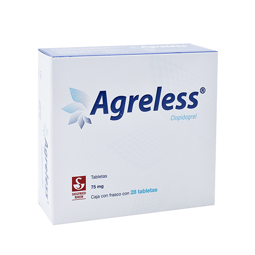 7502216797536 1 agreless clopidogrel 75 mg tableta 28 tableta(s)