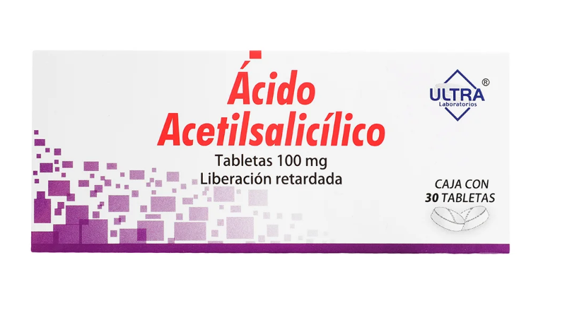 7502216798373 1 acido acetilsalicilico acido acetilsalicilico 100 mg tableta 30 tableta(s)