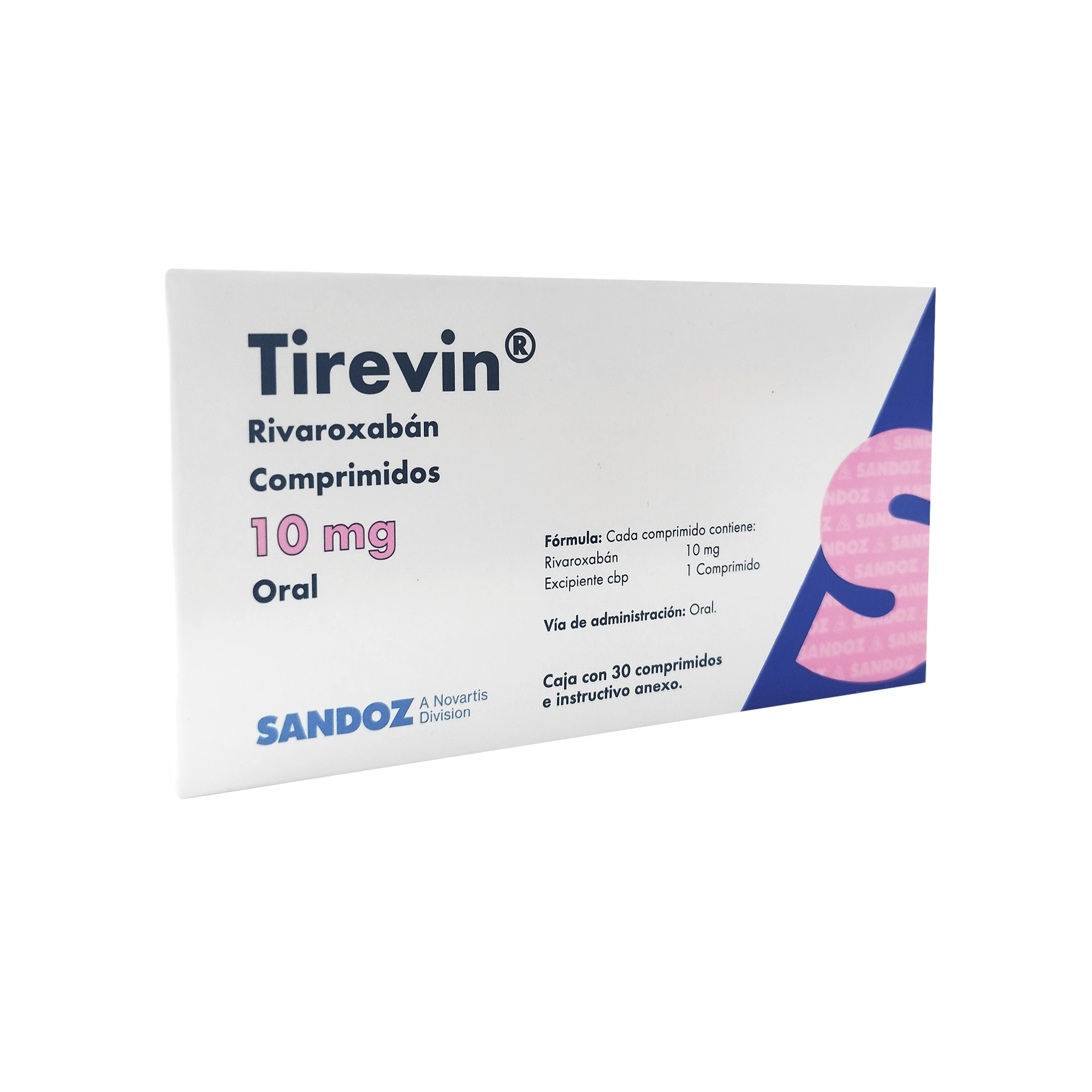 7502216935723 1 tirevin rivaroxaban 10 mg comprimido 30 comprimido(s)