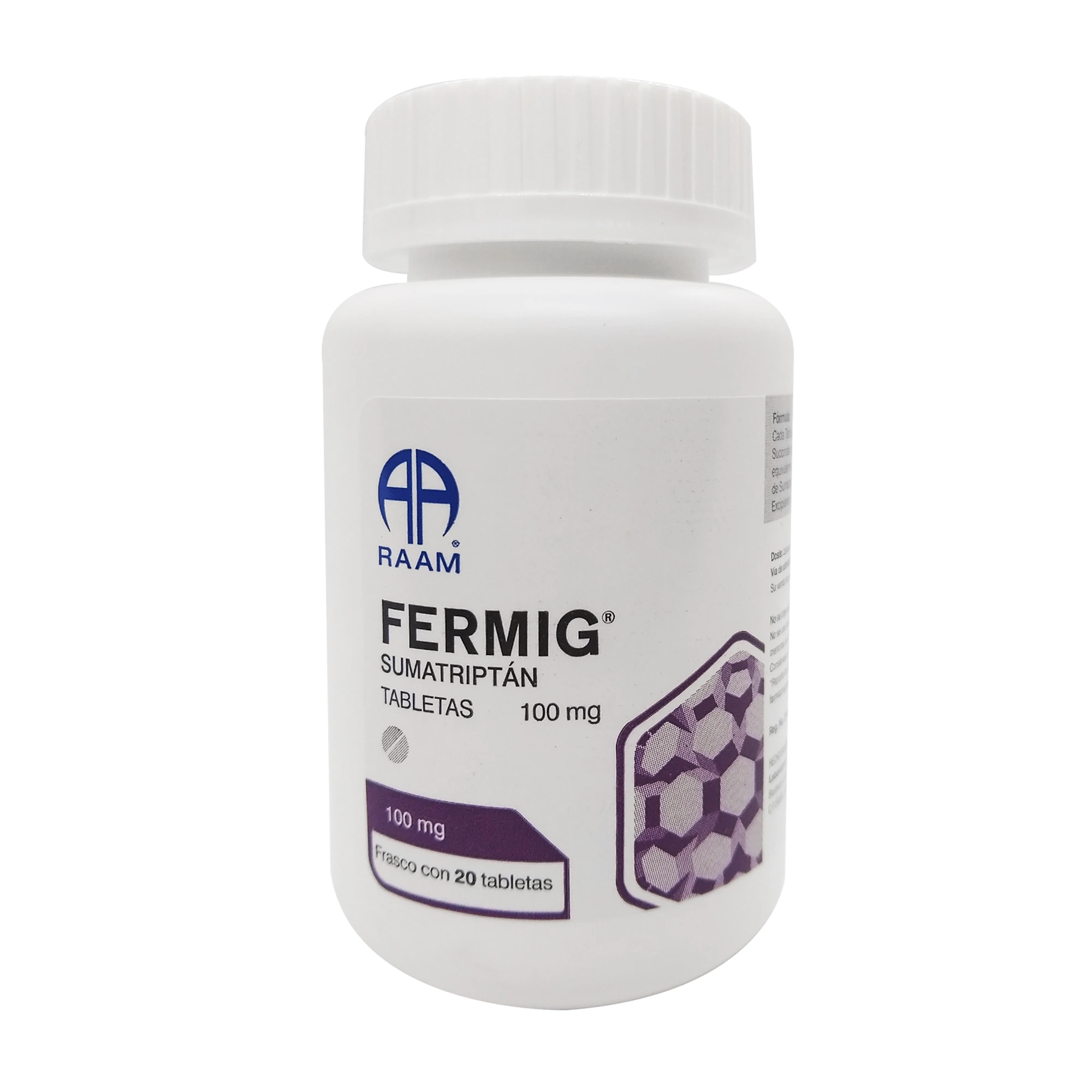 7502227871140 1 fermig sumatriptan 100 mg tableta 20 tableta(s)