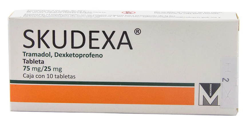 7506317100653 1 skudexa dexketoprofeno - tramadol 25 / 75 mg tableta 10 tableta(s)