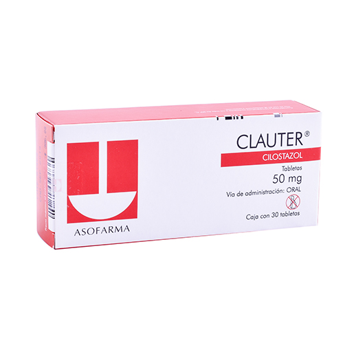 7730979093019 1 clauter cilostazol 50 mg tableta 30 tableta(s)