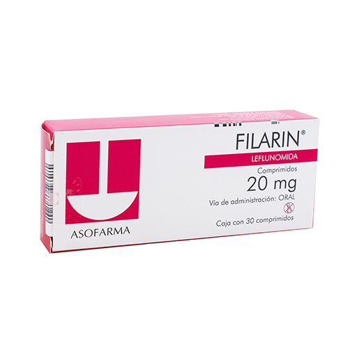 7730979095907 1 filarin leflunomida 20 mg comprimido 30 comprimido(s)