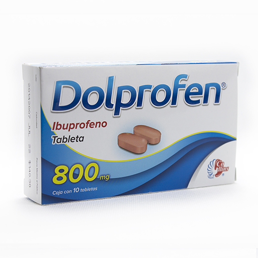 780083148805 1 dolprofen ibuprofeno 800 mg tableta 10 tableta(s)