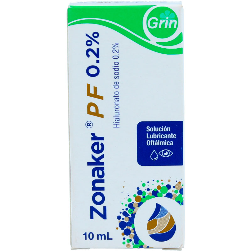 8400009654 1 zonaker pf hialurotano de sodio 2 mg solución gotas 10 mililitro